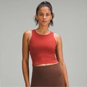 LULULEMON Wunder Train Tank Top Terra Orange Size 6